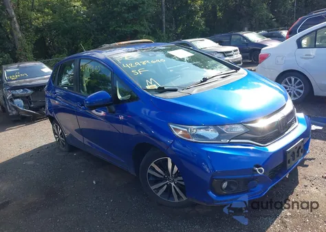 2019 Honda Fit Ex z USA, uszkodzony, nr VIN 3HGGK5H89KM753074